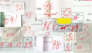 2020年1学期末テスト結果の画像